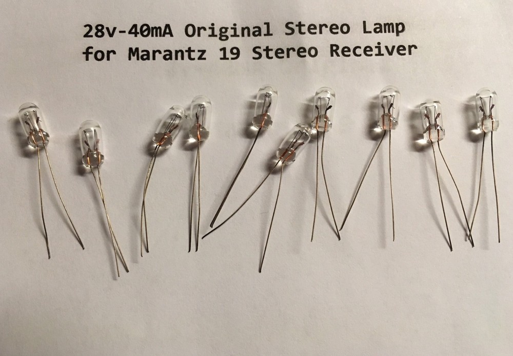MODEL 19 NINETEEN & MODEL TWENTY 20 & 20B LAMP LED KIT /Marantz -COLOR CHOICE!