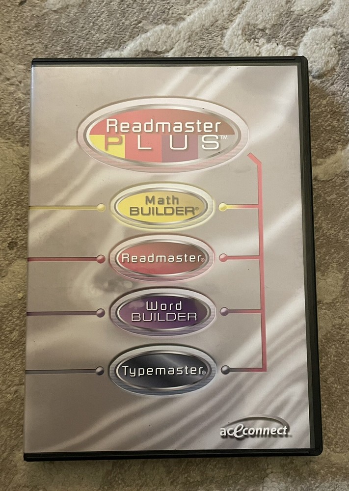 Readmaster plus Math & Word Builder PC CD ROM ACE PACE