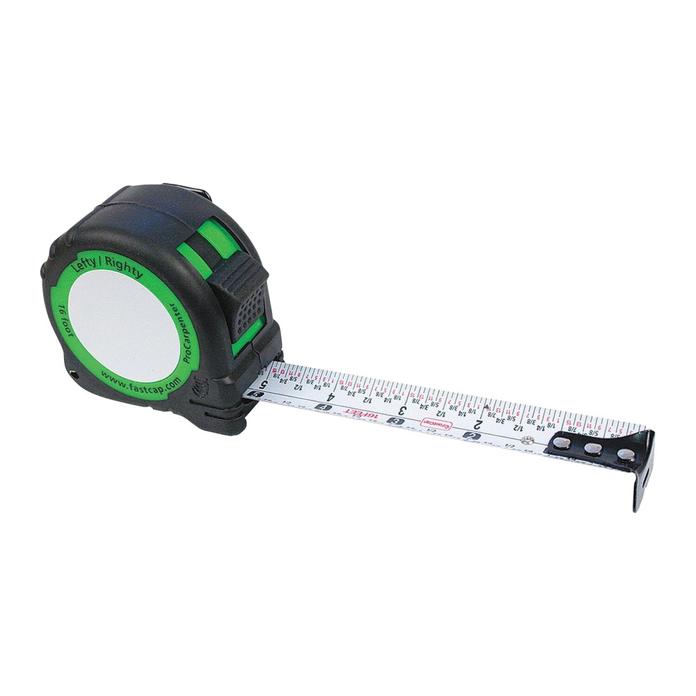 FastCap 16' Feet FastPad Standard Lefty/Righty Reverse Measuring Tape