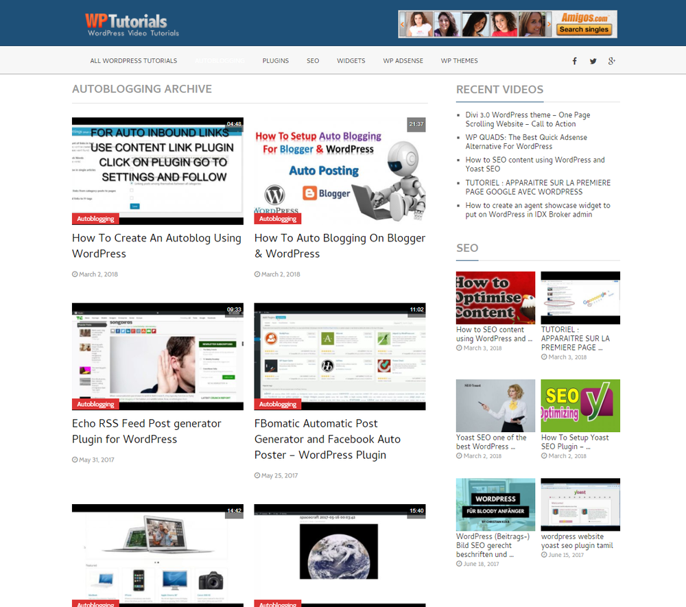 🥇 Turnkey Wordpress Video Tutorials Website Script, Make $100+ a Day Autopilot