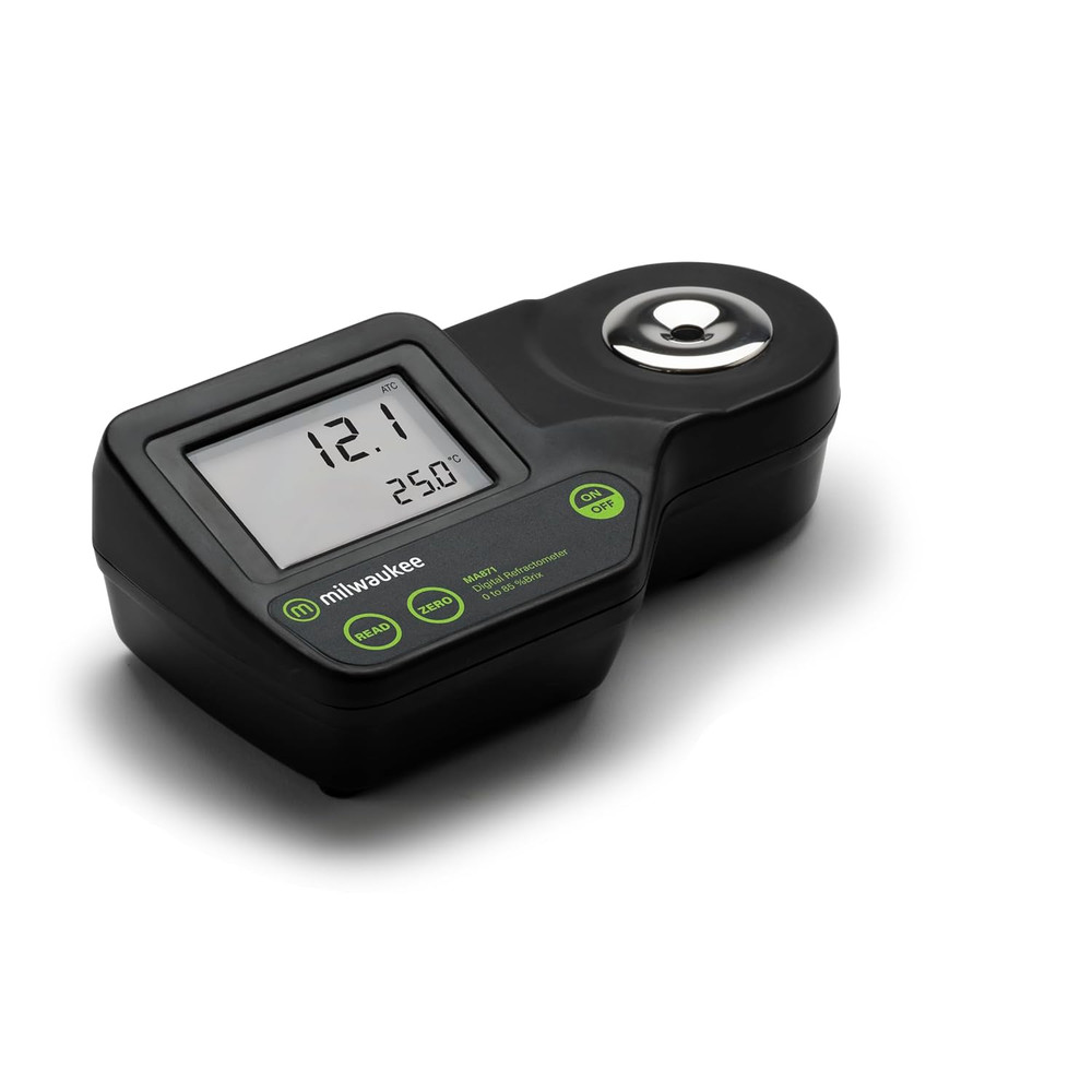 Milwaukee 0 to 85% Brix Digitial Refractometer - MA871