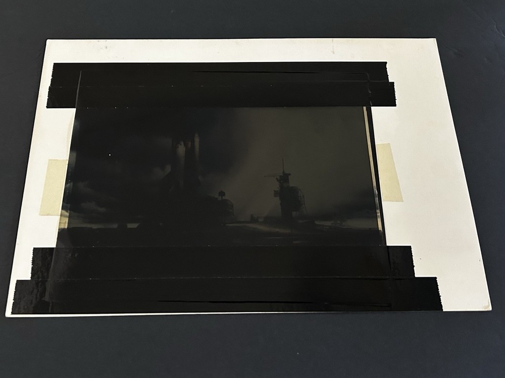 1983 NASA KSC Space Shuttle Orbiter Art Program Presentation Transparency