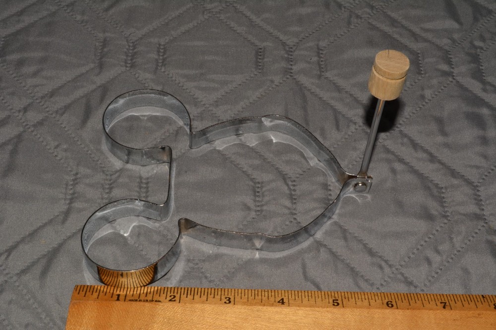 Mickey Mouse Pancake Egg Mold Stainless Disney Head Shaped Breakfast Ring