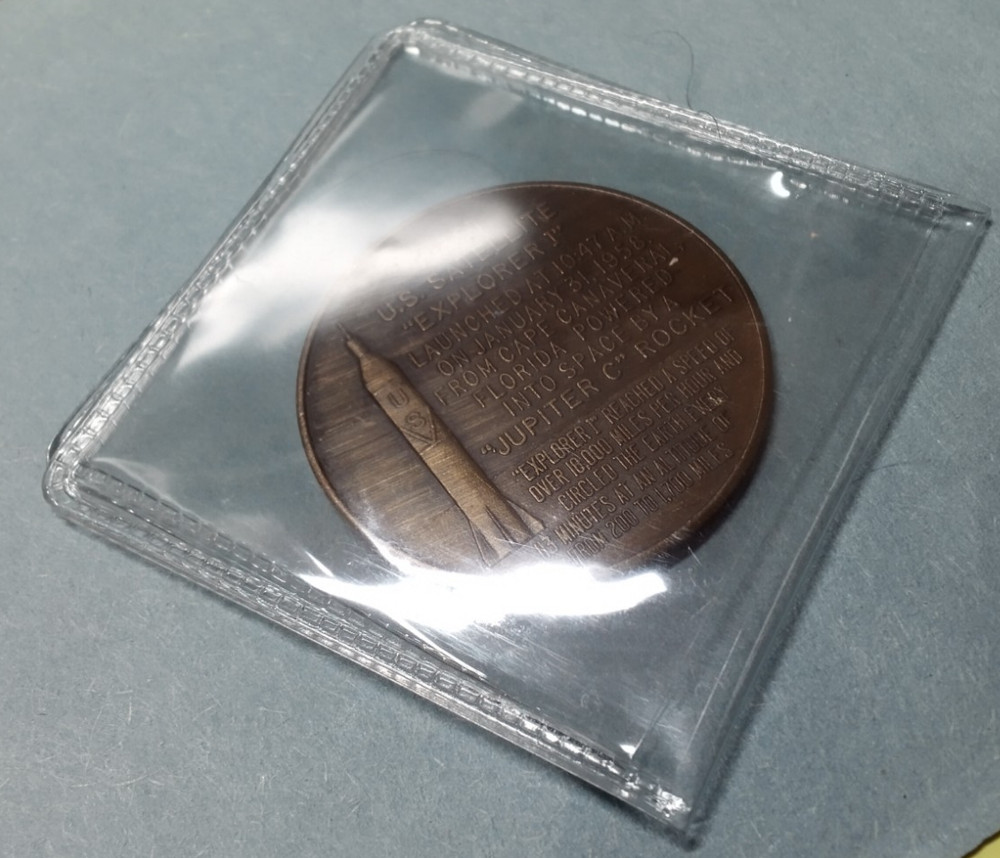 Exployer 1 1958 Token- 1st Satellite-Vintage-Make offer
