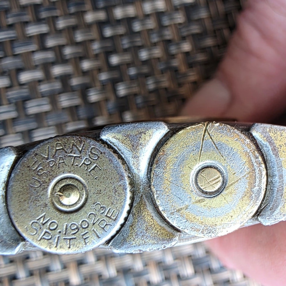Vintage Evans Spitfire Lighter US Army 1940's