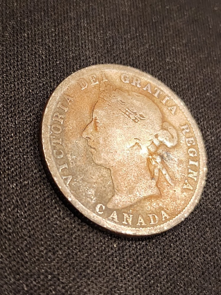 1888 Canada 25 Cents Silver Coin