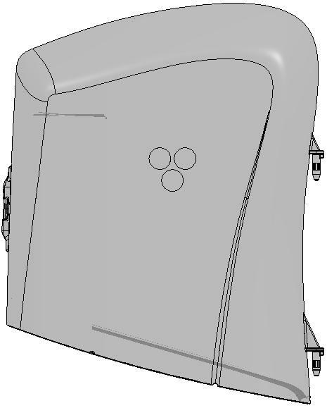 ZUMEX MINEX MX FRONT COVER. S3310060