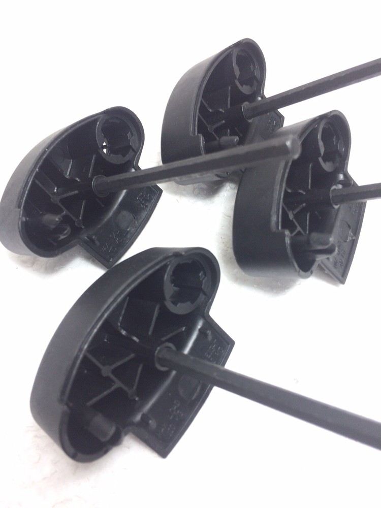 4 Pc Thule 450 Replacement Crossroad Handle Tool End Cap Cover Free Ship