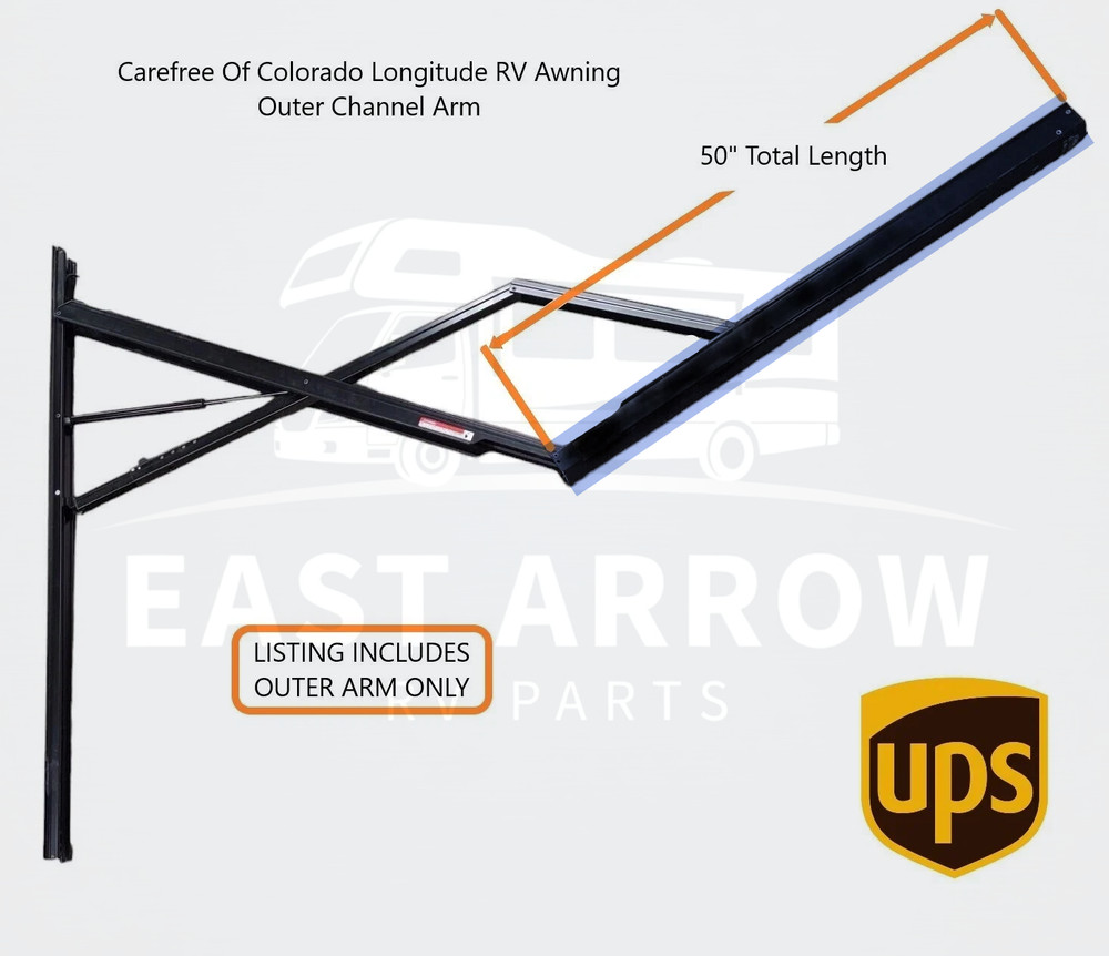 Carefree Of Colorado Compass RV Awning Outer Channel Arm