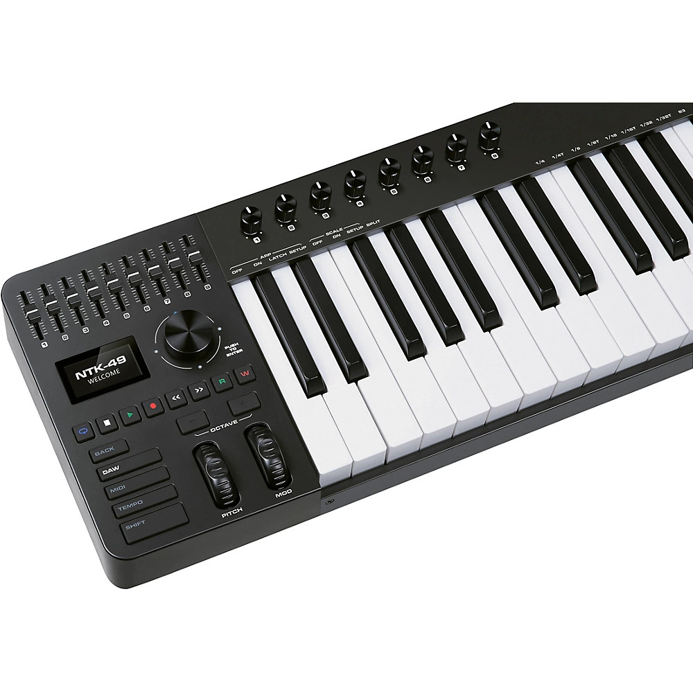 NUX NTK-49 MIDI Keyboard Controller Black