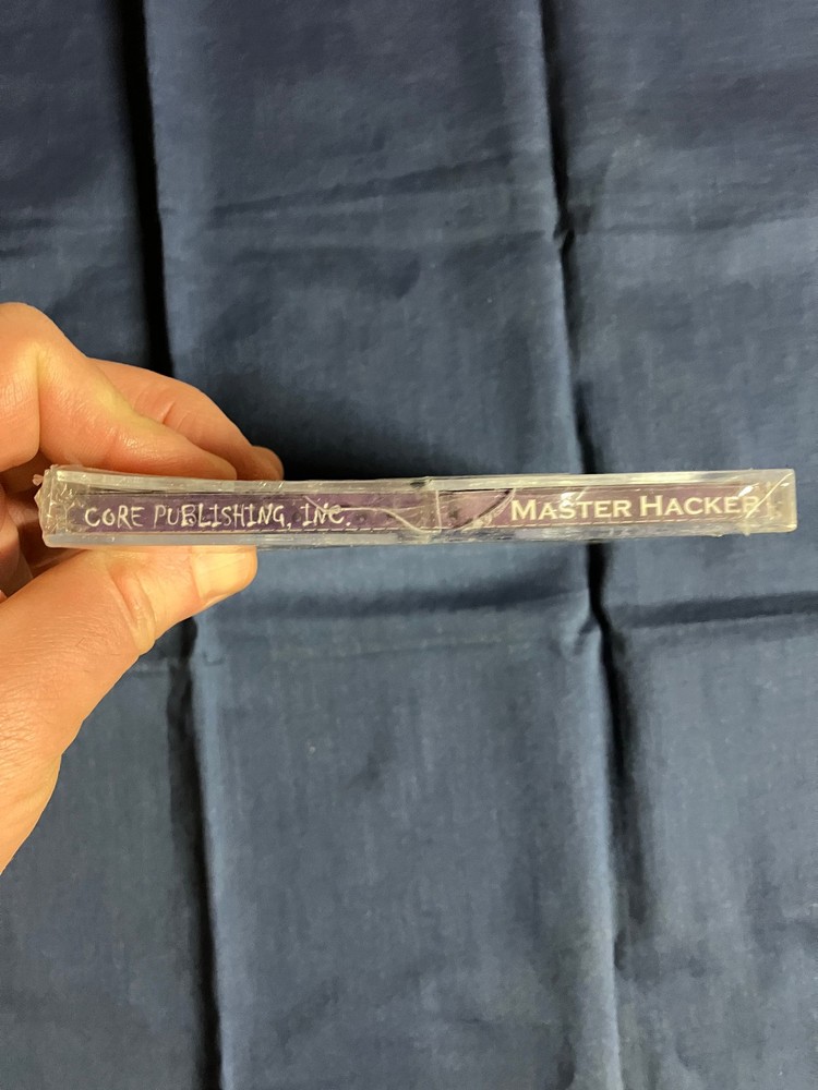 Master Hacker CD-Rom Internet Computer Security New Sealed Core Publishing 2001