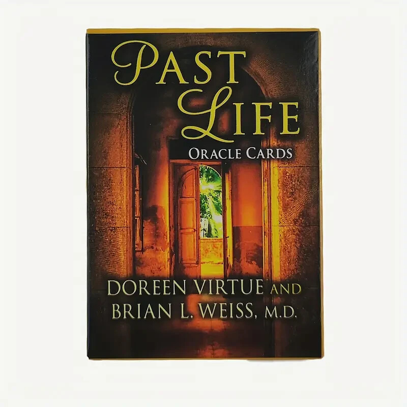Past Live Oracle Cards Deck with pdf guidebook, Fo Telling Game