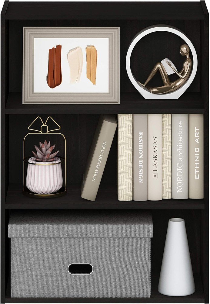 Small Cube Bookshelf Bookcase Shelf Tier Book Storage Vertical and Horizontally