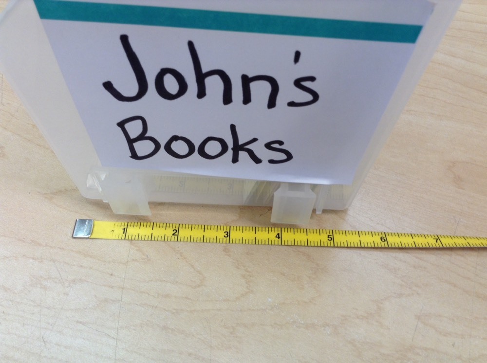 Plastic Book Bins -set Of 12