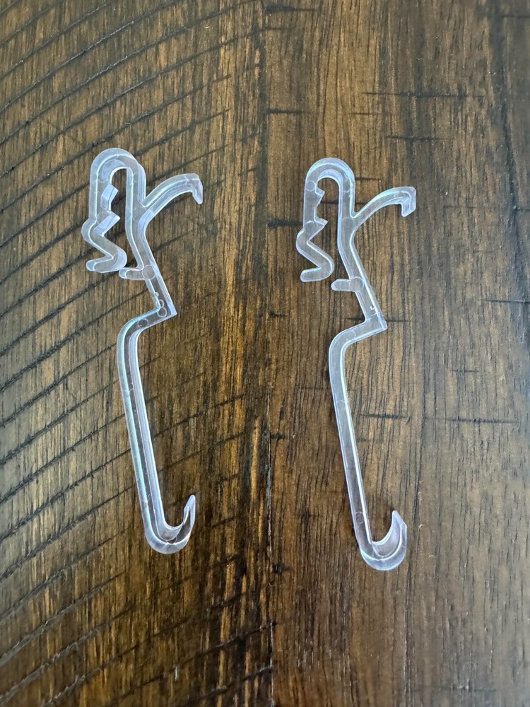 Hunter Douglas 2" Wood Blind valance clips (2)