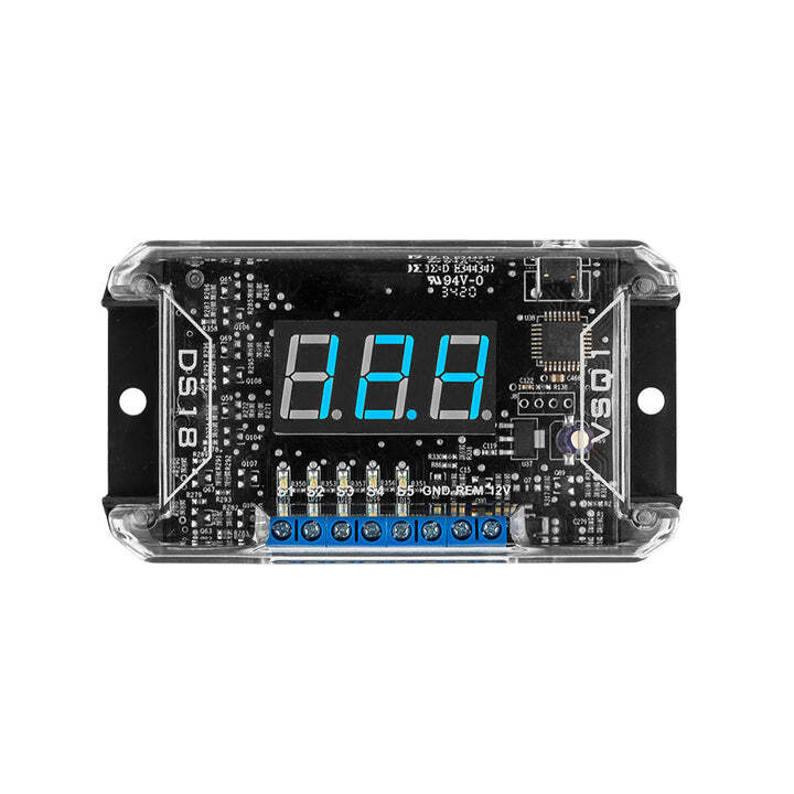 DS18 Volt Meter Remote Output Car Amplifier Sequencer Voltage Level Soft On VSQ1