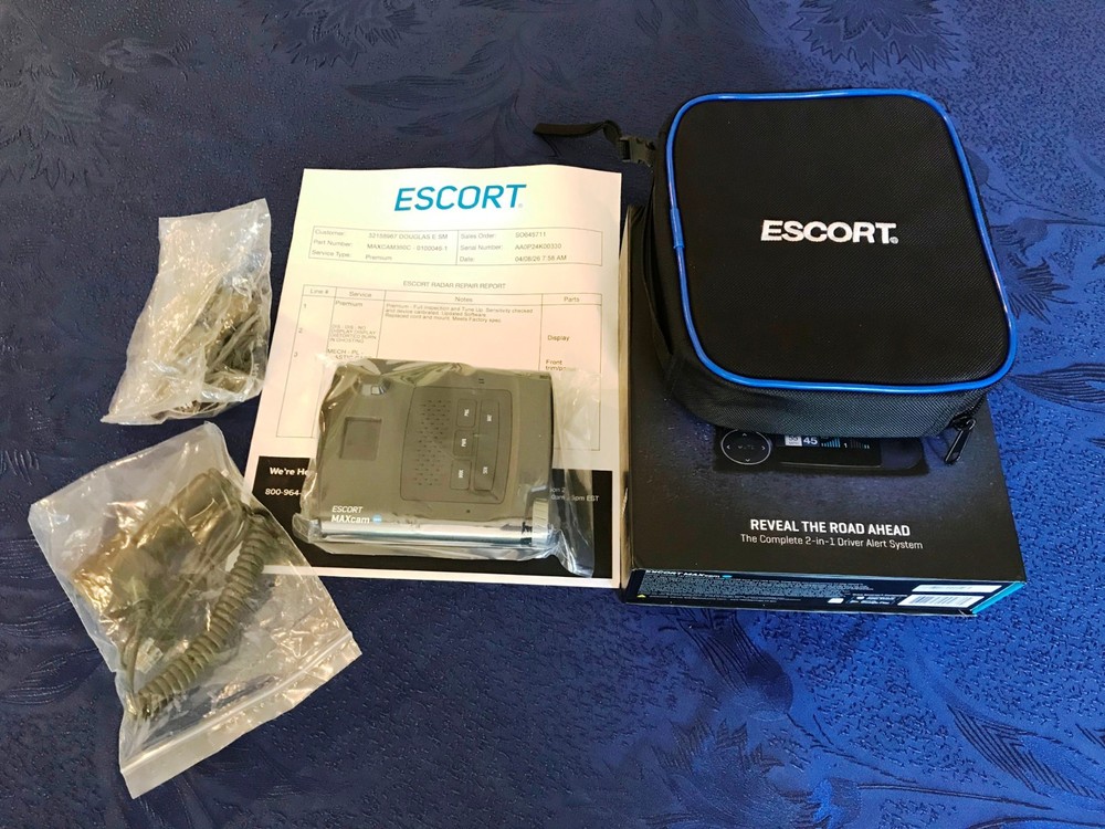 Escort Radar Detectors MAXcam 360c Radar 1440p ESCORT Refurbished