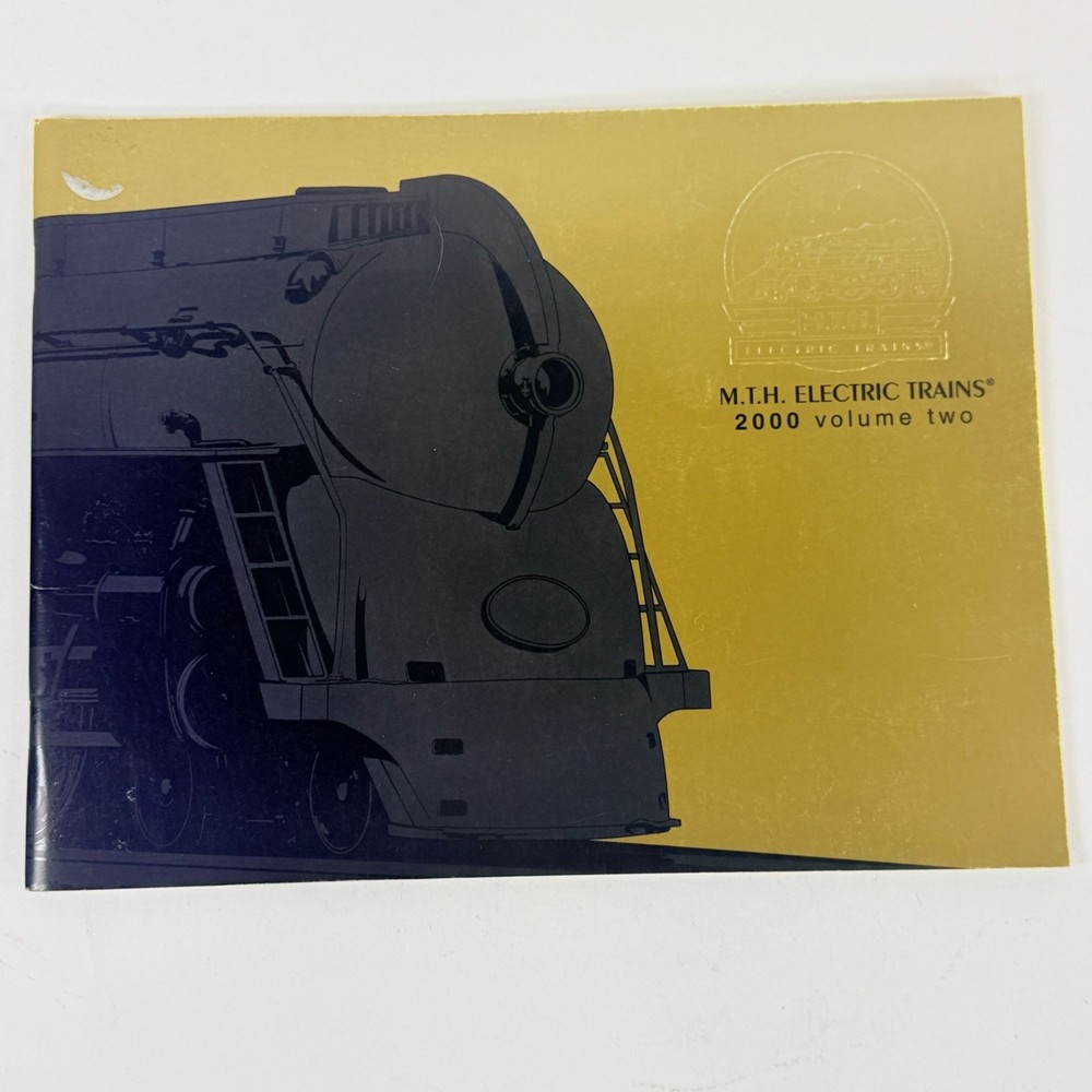 MTH Electric Trains Product Catalogs 2000 Volume One Two & Three