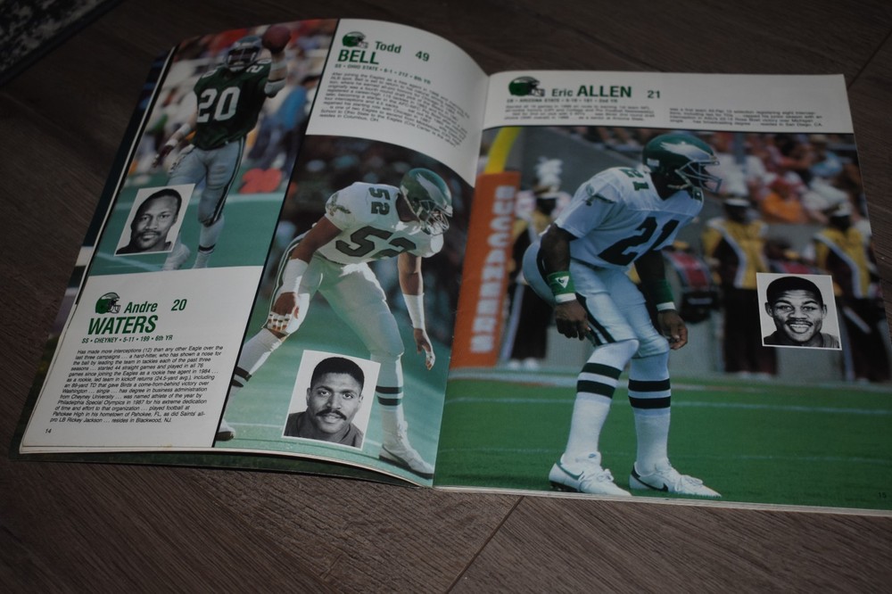 1989 Philadelphia Eagles yearbook