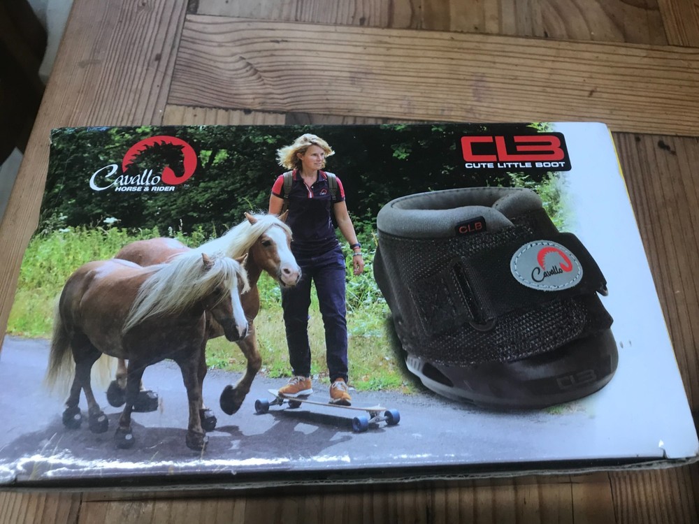 cavallo horse boots size 4