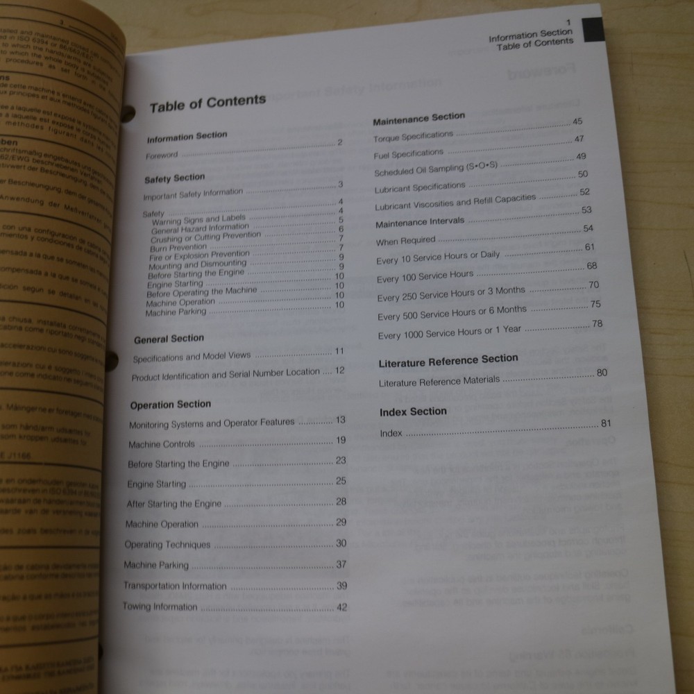 CAT Caterpillar CB-214C/224C Roller Operation Operator Maintenance Manual book