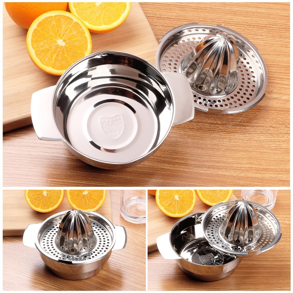 Stainless Steel Fruit Lemon Juicer, Manual Fruit Hand Squeezer For Kitchen Tool