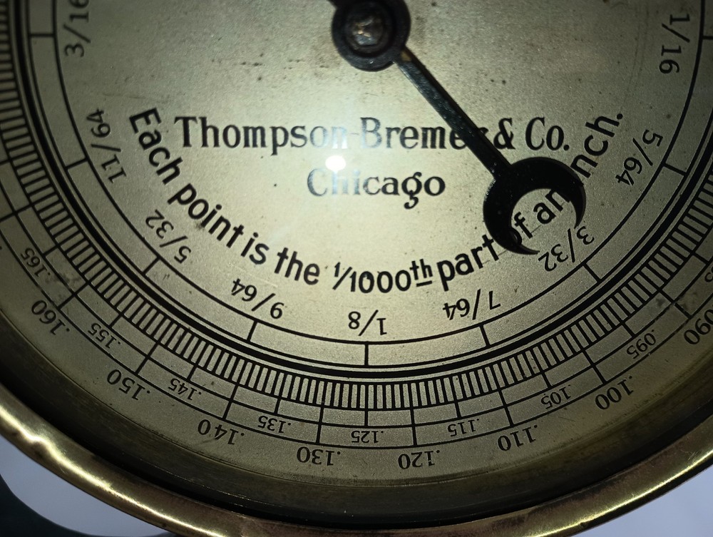 Thompson Bremer & Co. Automatic Micrometer - Chicago - Not Tested
