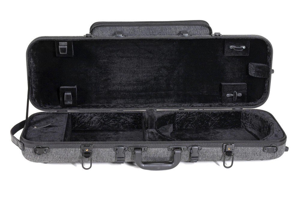Gewa violin case Bio IS in grey
