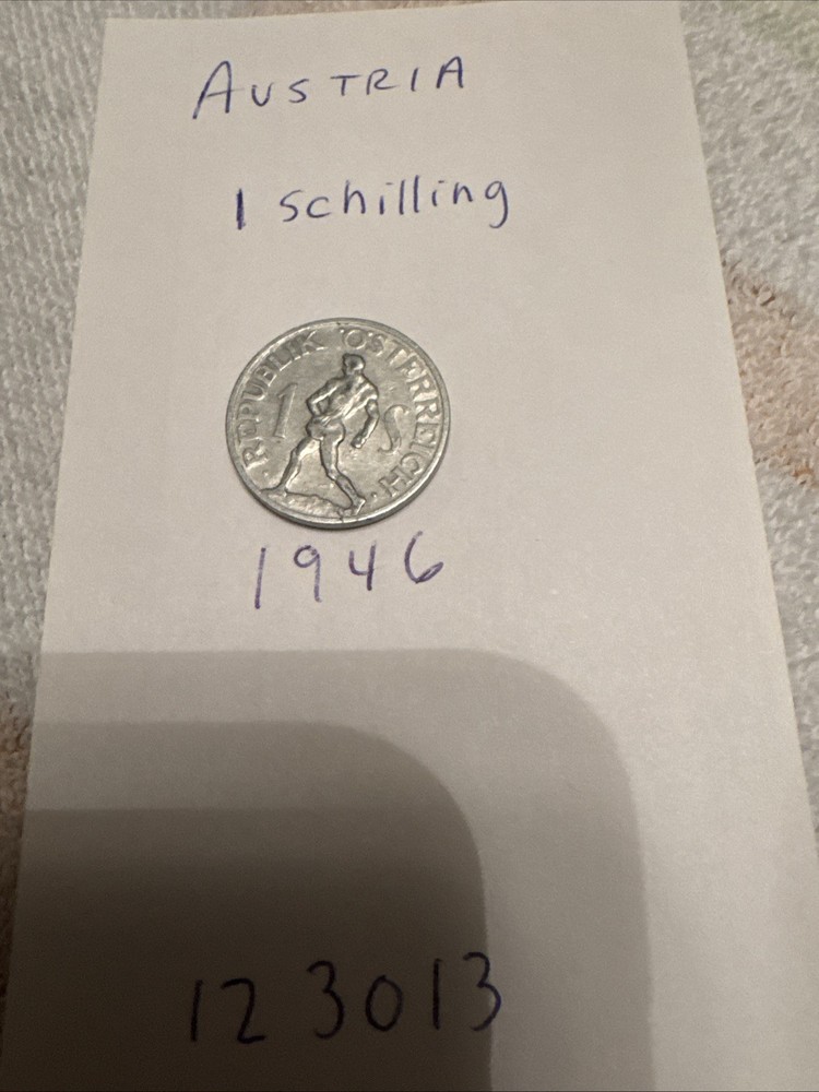 AUSTRIA COIN SCHILLING 1946 1 Schilling