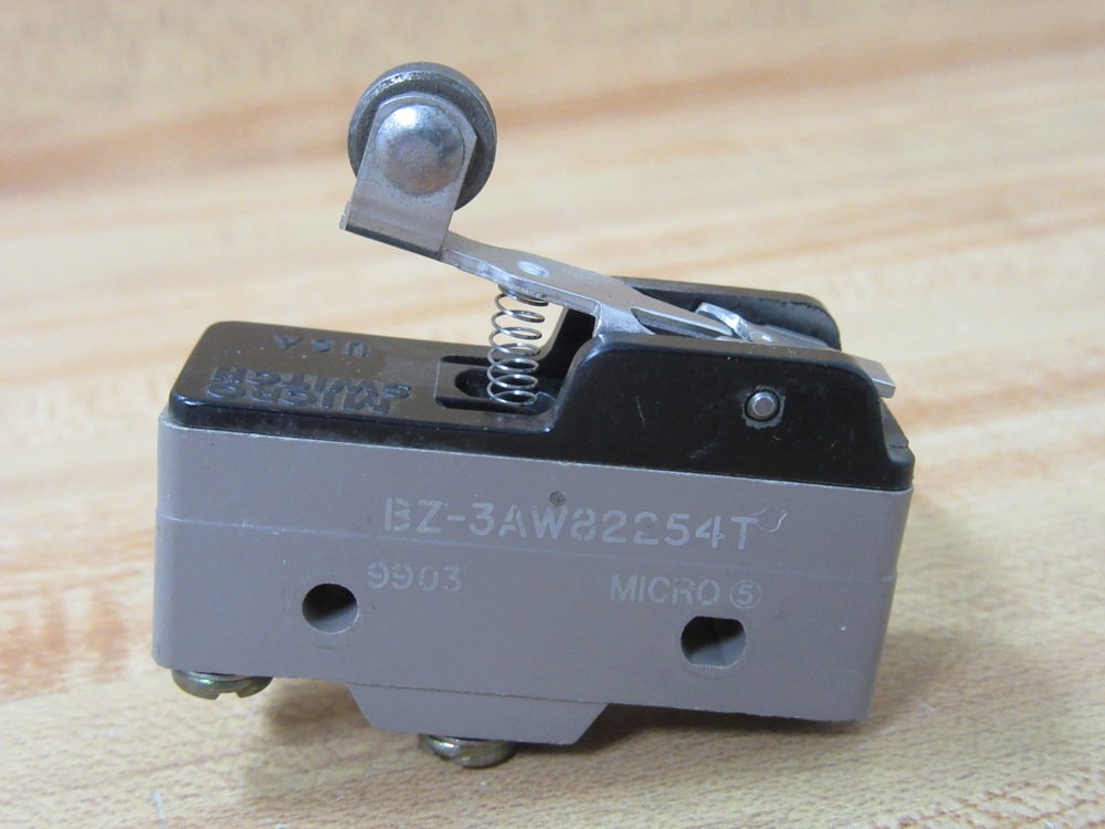 Micro Switch BZ-3AW82254T Switch w/Roller Lever BZ3AW82254T