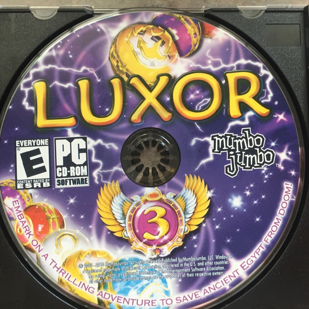 Luxor Mumbo Jumbo PC--- NO TRACKING 219