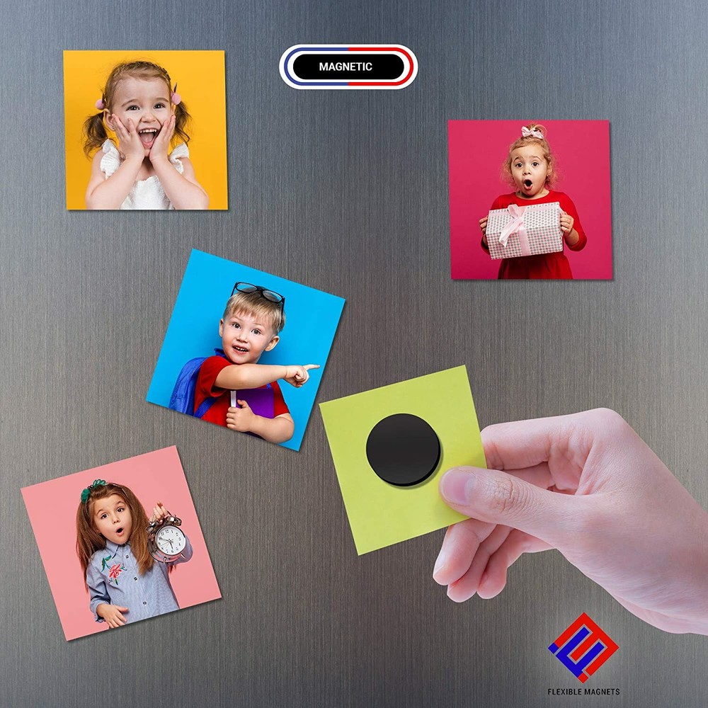 Round Magnet Discs With Adhesive Backing. Many sizes & pack quantities.