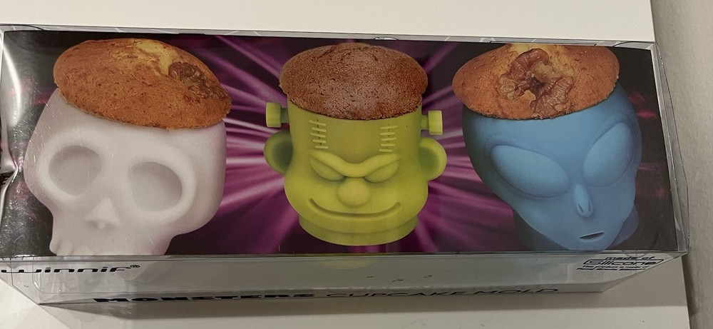 Monster Cupcake Silicone Molds NEW