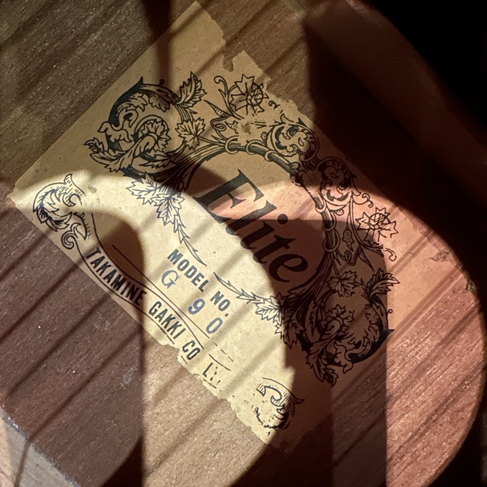 Takamine G-90 Classical Guitar