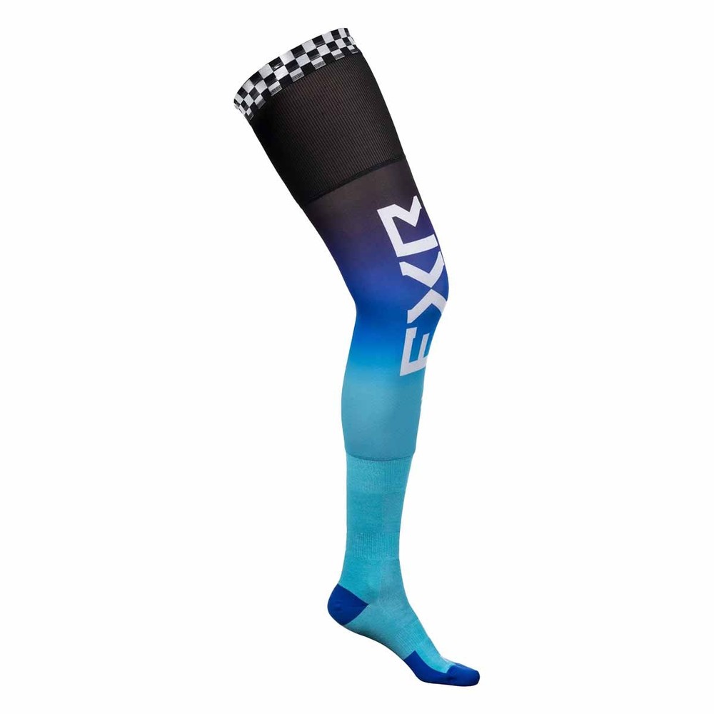 FXR Riding Socks - Black / Blue