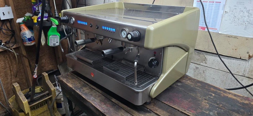 VFA 2 group Espresso Coffee Cappuccino Machine Programmable Auto Dose