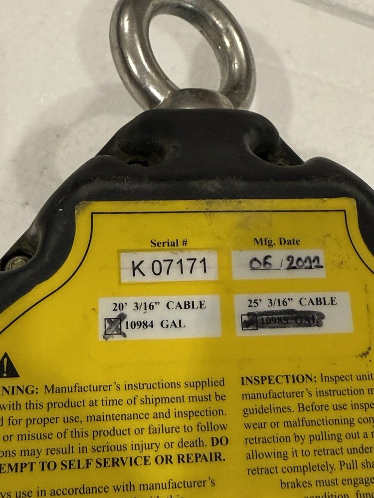 Guardian 20’ Cable Retractable