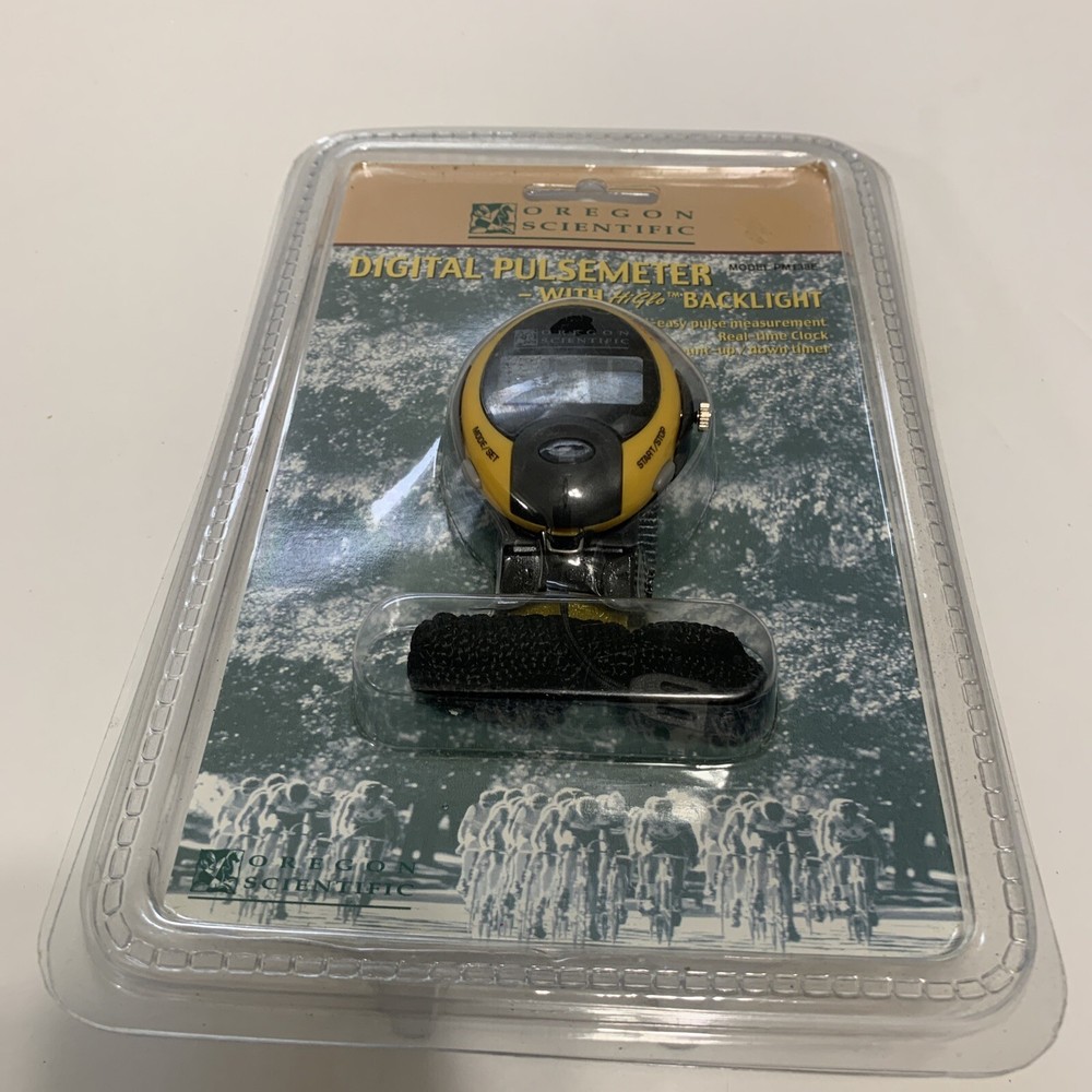 Oregon Scientific Digital Pulse meter Model PM138 with clock timer New