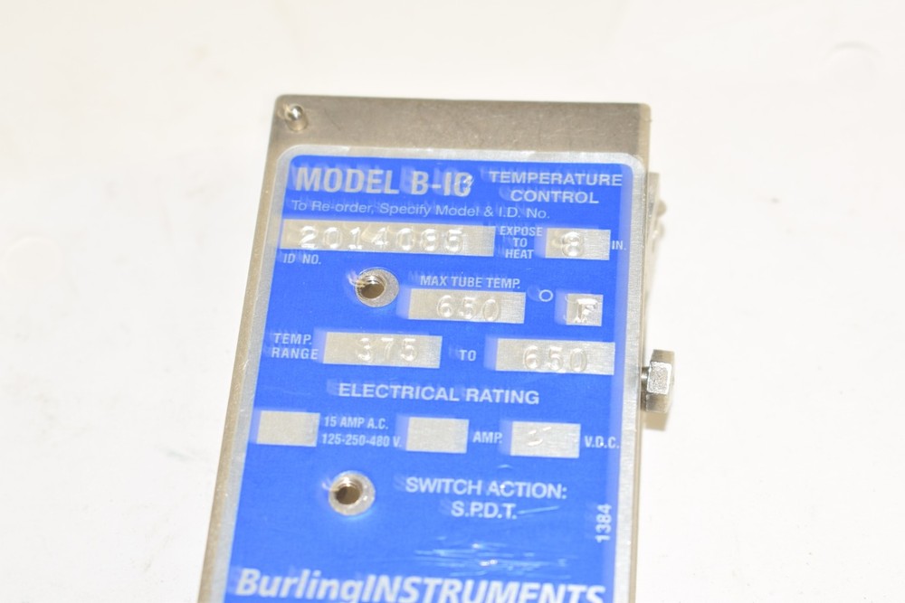 Burling Instruments Model B-10 Temperature Controller, 2014085