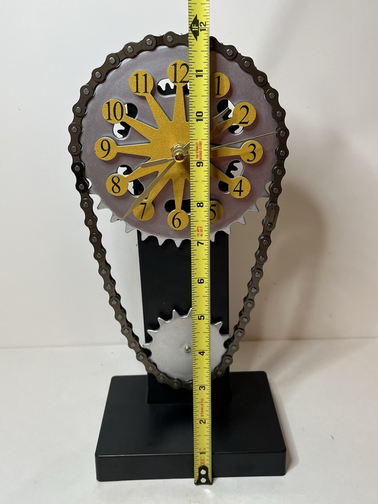 Rotating Gear Clock (working)