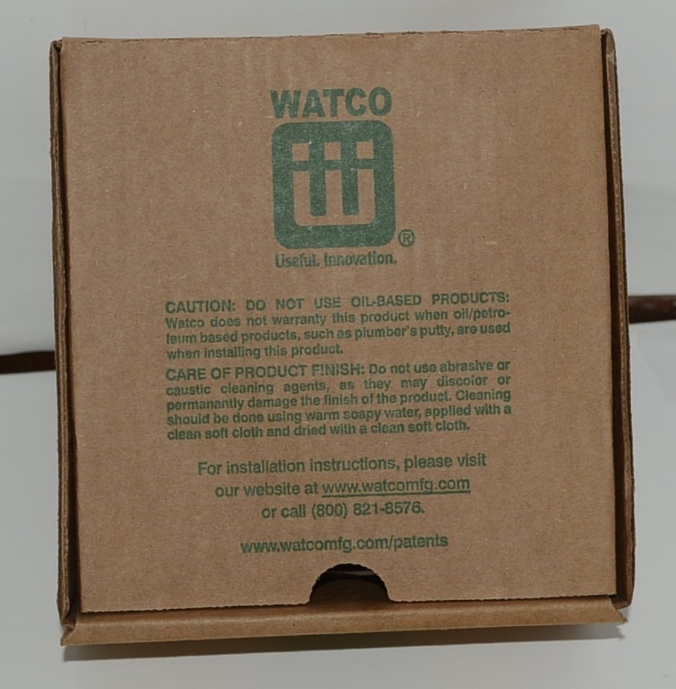 Watco 901 PP PVC BN Brushed Nickel Innovator Push Pull Half Kit Schedule 40