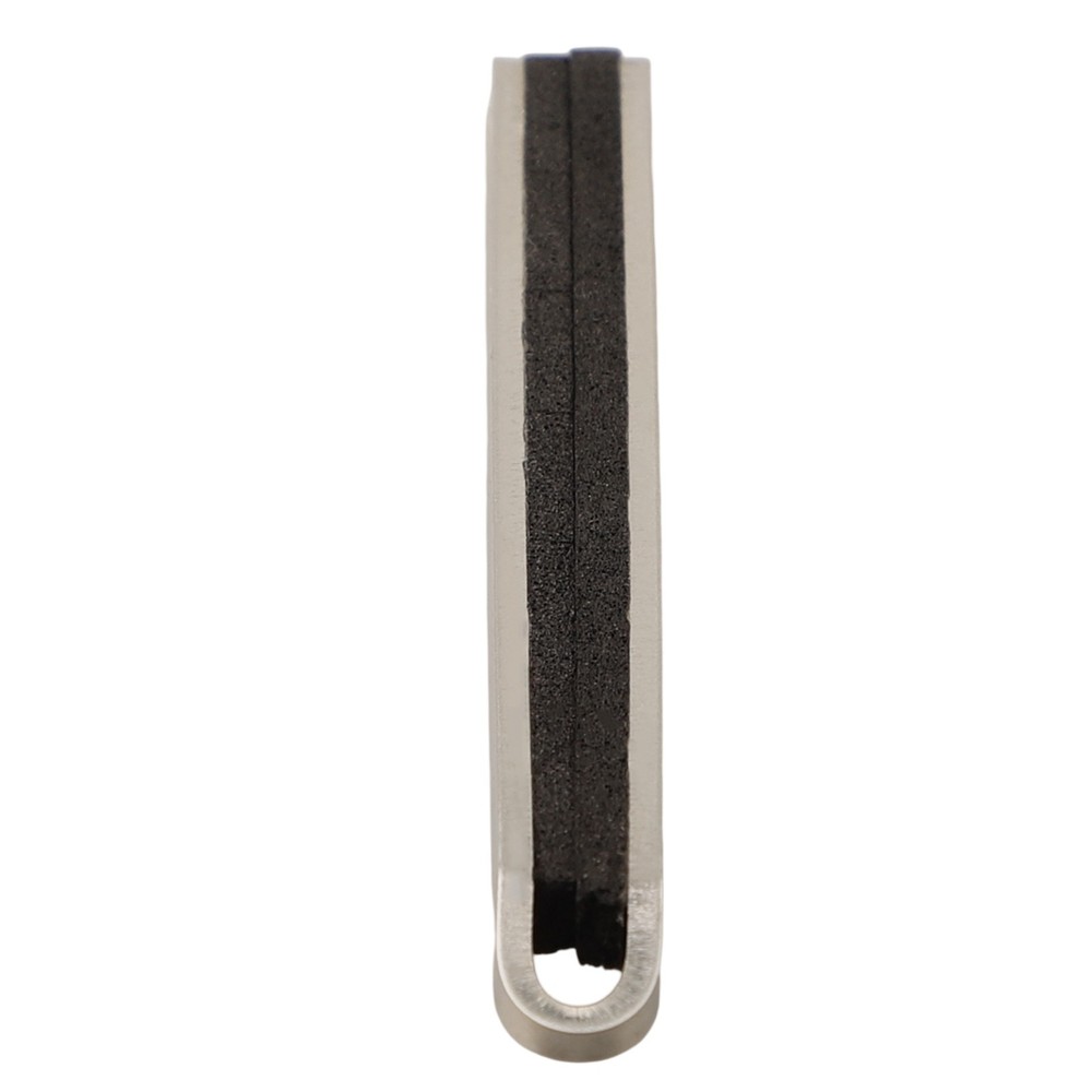 Precision Craftsmanship Silver Tone Banjo Mute for Optimal Performance
