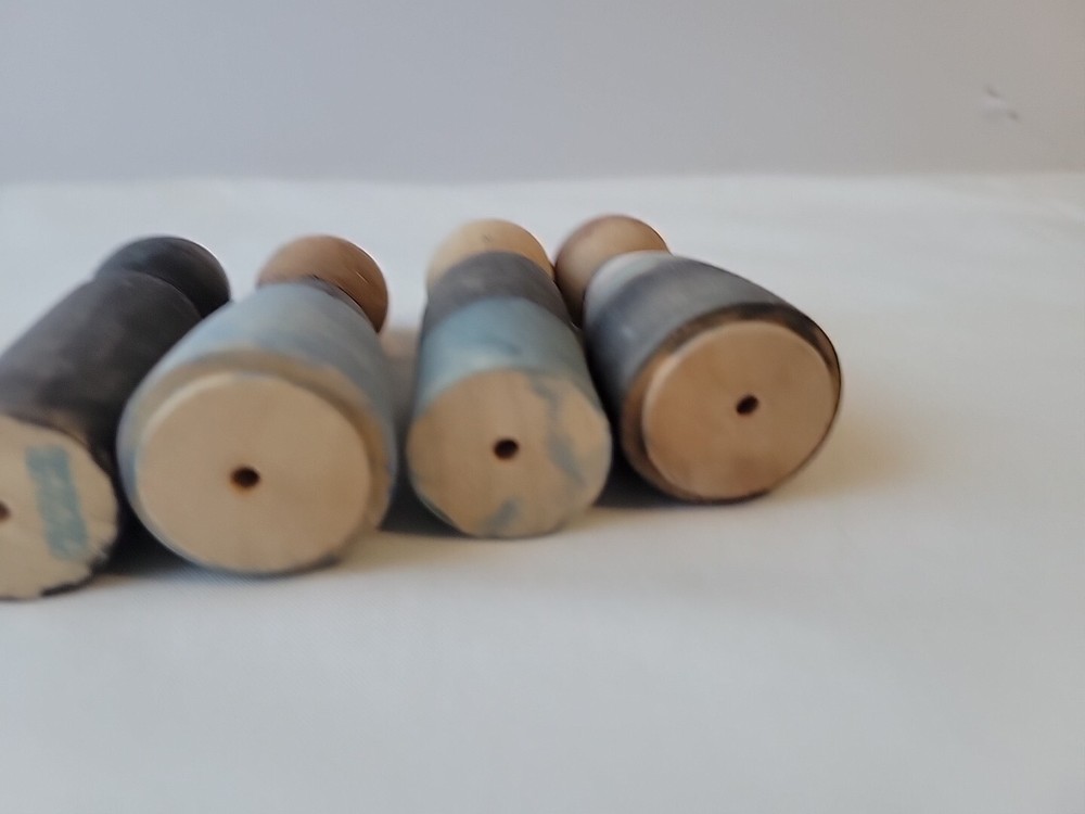 Wooden Painted Family
