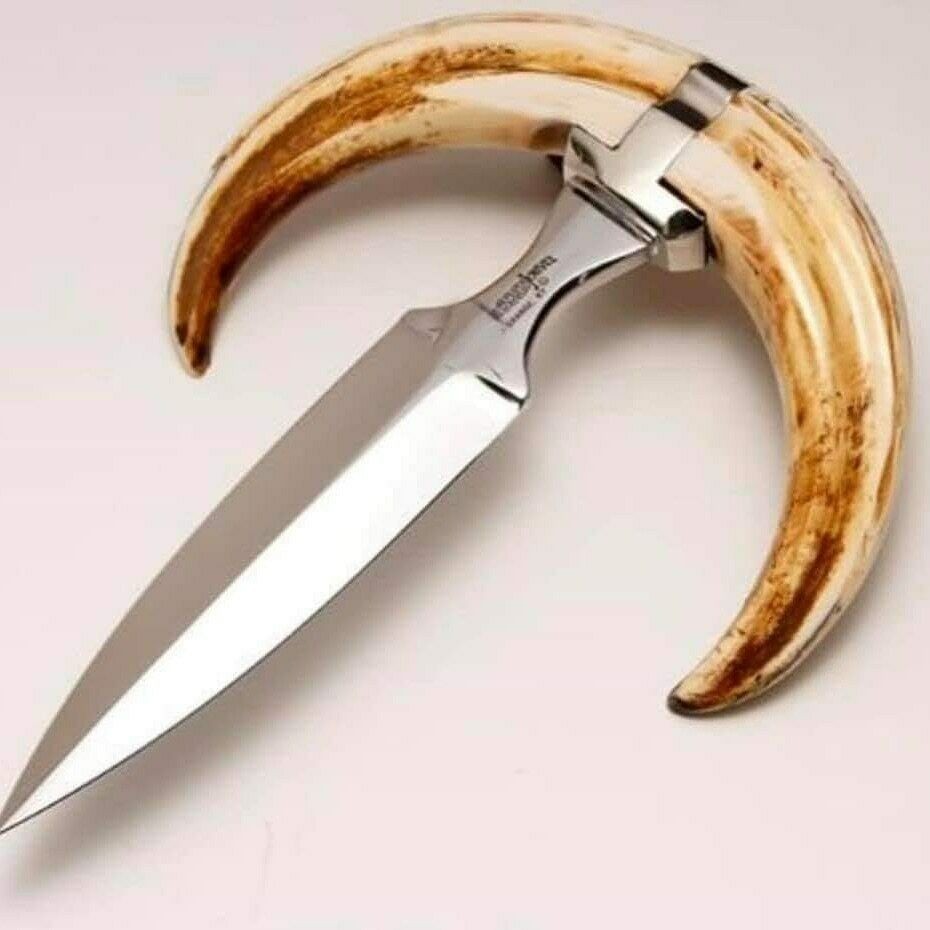 CUSTOM D2 STEEL HANDE MADE DEGAR KNIFE ......