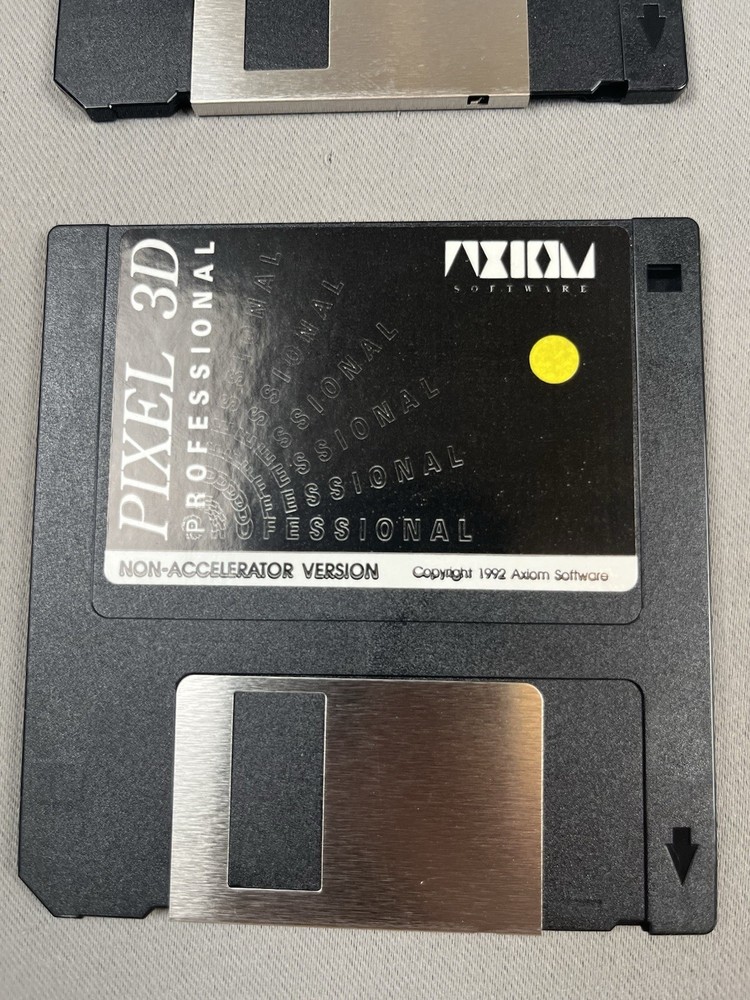 Pixel 3D Professional Ver. 2 - © 1994 Axiom Software