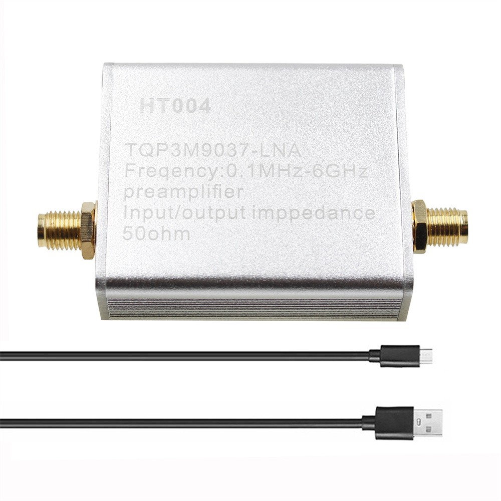 For RF & Software Defined Radio SDR 100K-6GHz Low Noise Amplifier 20dB