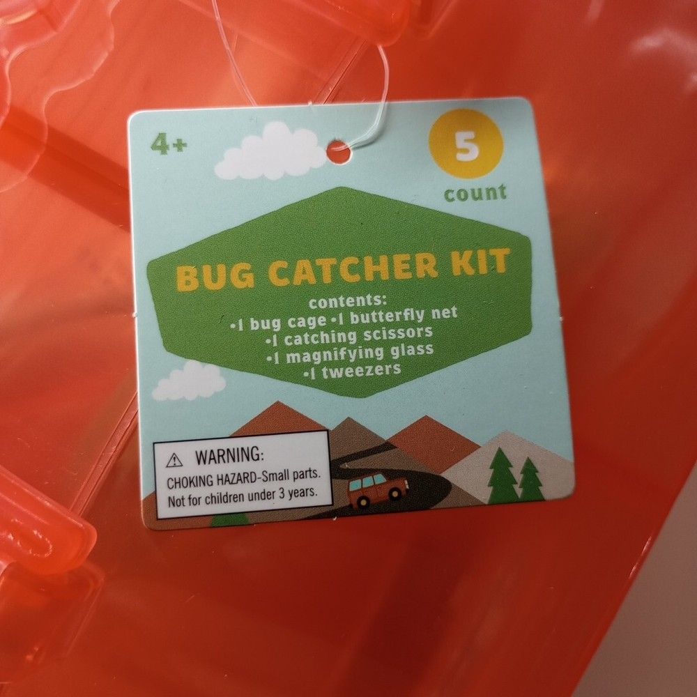 Target Red Trailer Bug Catcher Kit 5 Piece Toy Set
