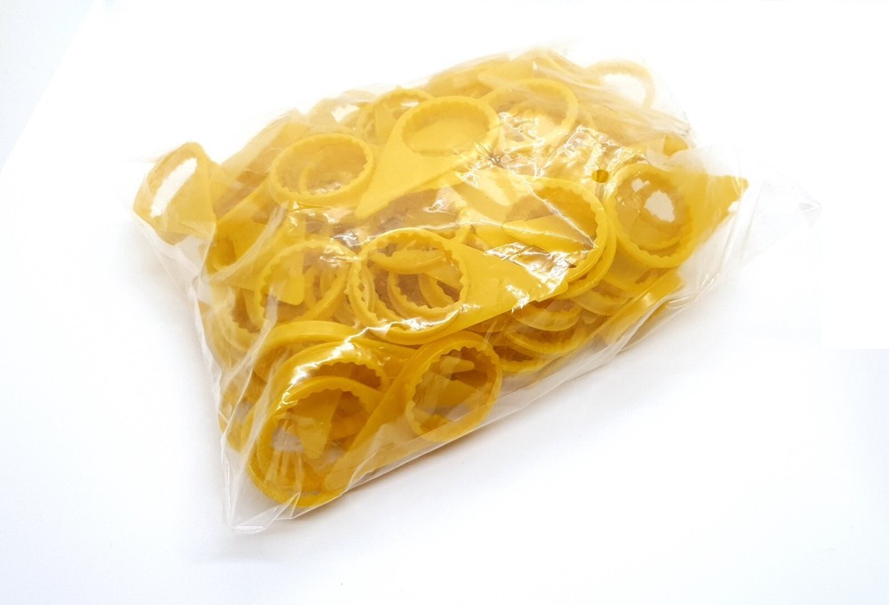 32MM CHECKPOINT WHEEL NUT INDICATOR - 50x YELLOW POINTER