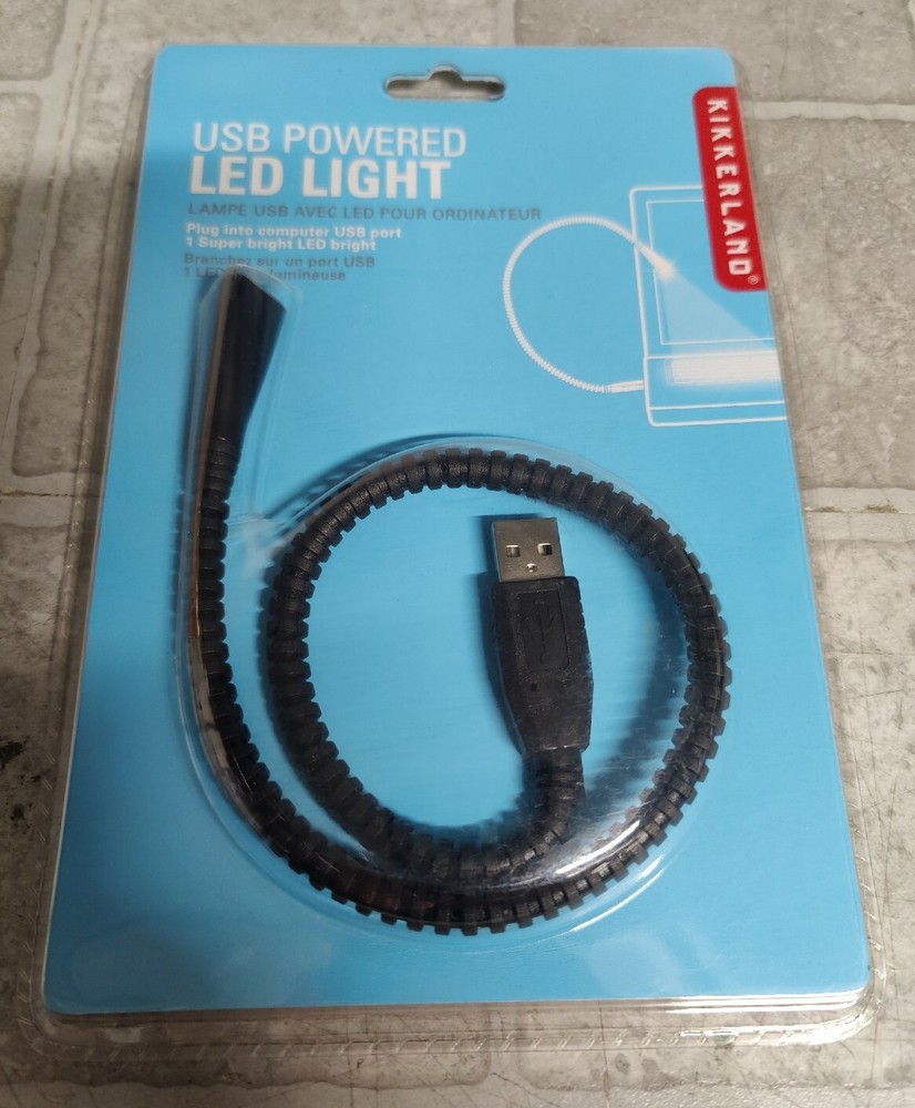 NEW Kikkerland Usb Powered Led Computer Light