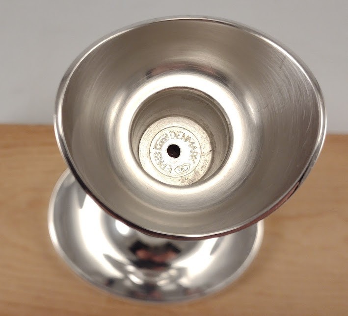 Cohr Denmark silver plated candle stick